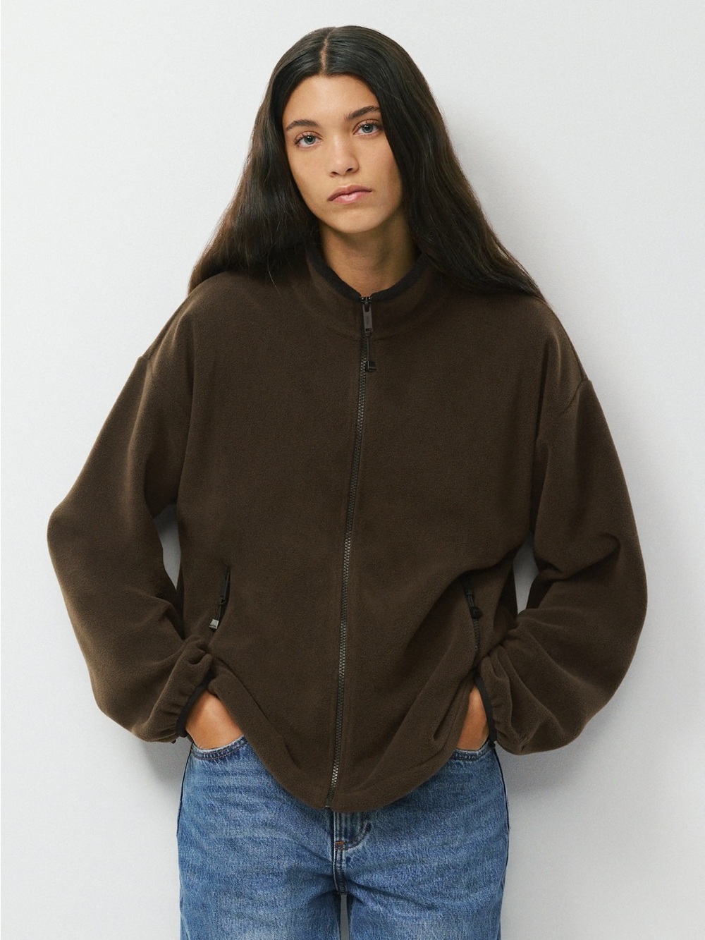 Aritzia Outlook Zip Mockneck